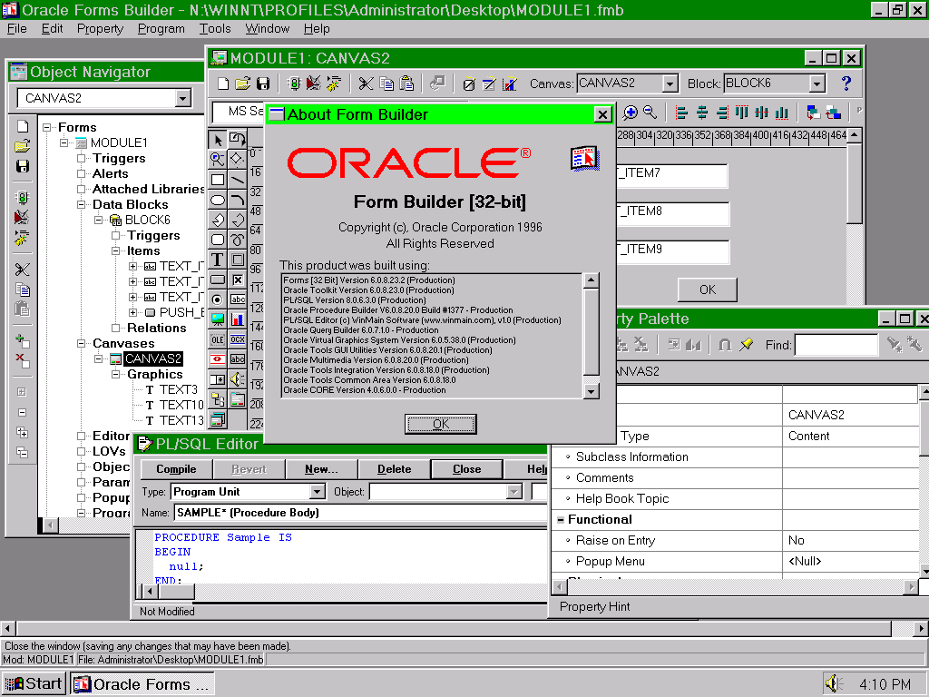 oracle forms 6i download for windows 10 64 bit